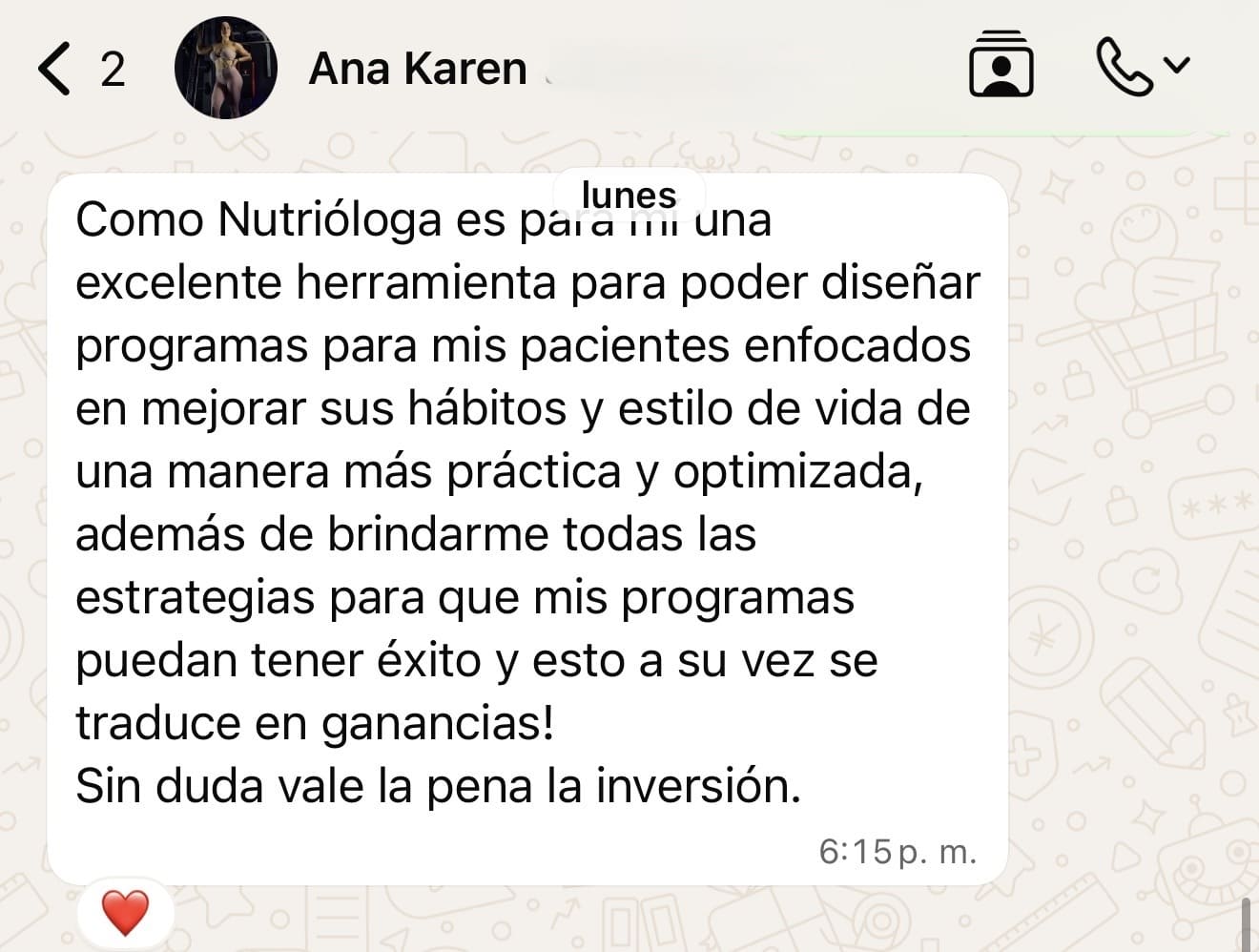 Testimonio de Ana Karen, Nutrióloga de Monterrey, México